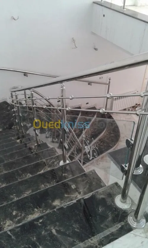 Tous travaux inox et vitrage