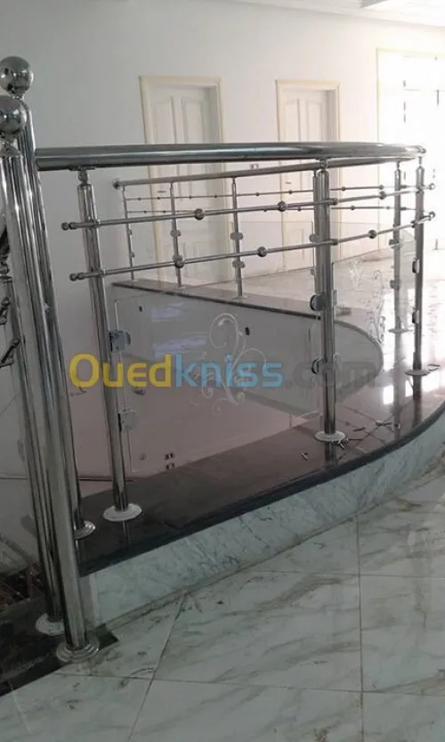Tous travaux inox et vitrage