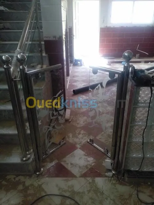 Tous travaux inox et vitrage