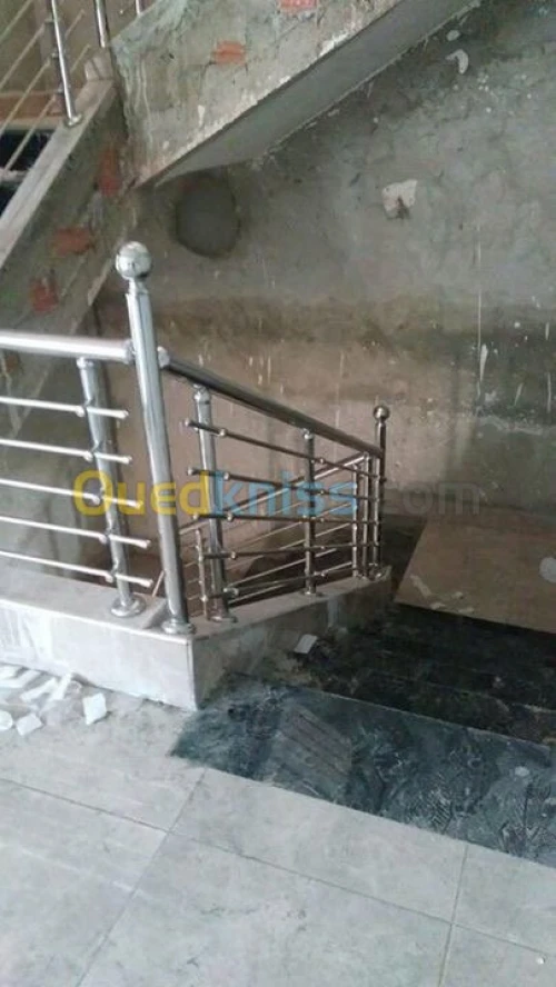 Tous travaux inox et vitrage