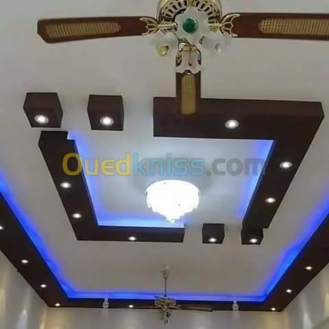 Placo plâtre et macendrer 