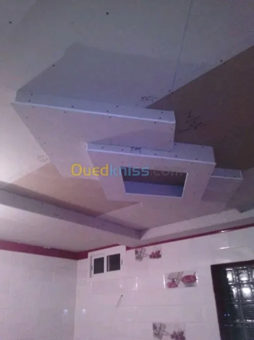 Placo plâtre et macendrer 