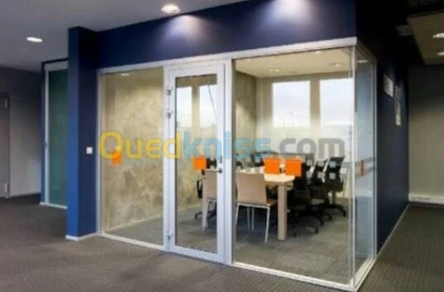 Menuiserie aluminium tout type de prof