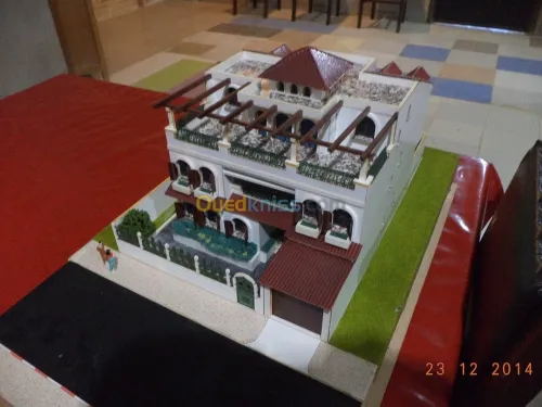 Réalisation des maquettes.