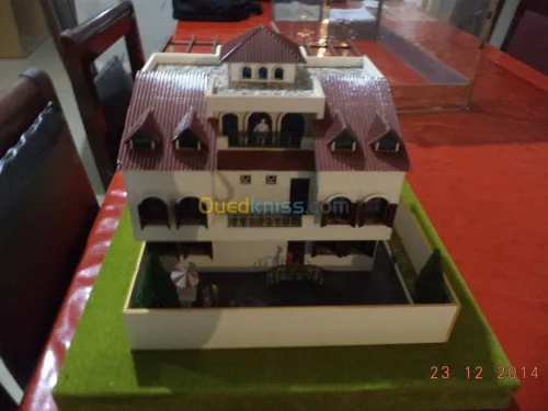 Réalisation des maquettes.