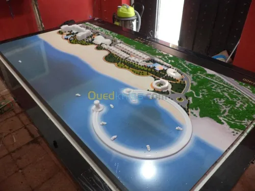 Réalisation des maquettes.