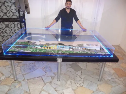 Réalisation des maquettes.