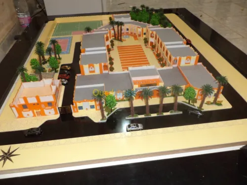 Réalisation des maquettes.