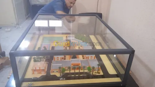 Réalisation des maquettes.
