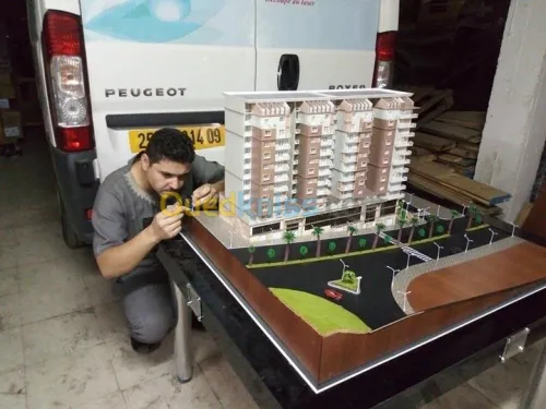 Réalisation des maquettes.