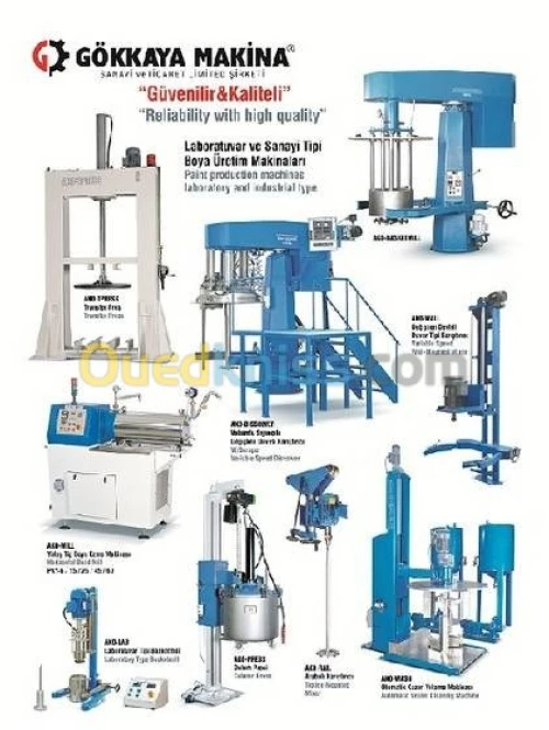 machines industrielles 
