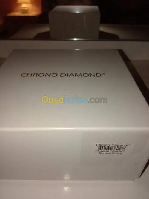 Chrono diamond suisse made au diamants