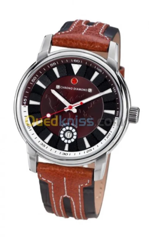 Chrono diamond suisse made au diamants