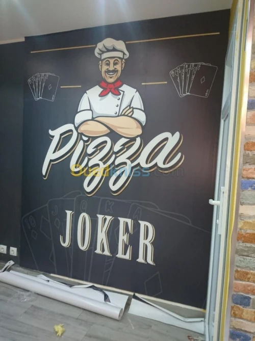 panneaux pub , enseigne lumineuse