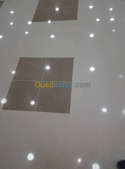 ponçage et lustrage tout type de sols