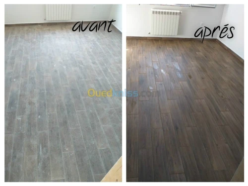 ponçage et lustrage tout type de sols