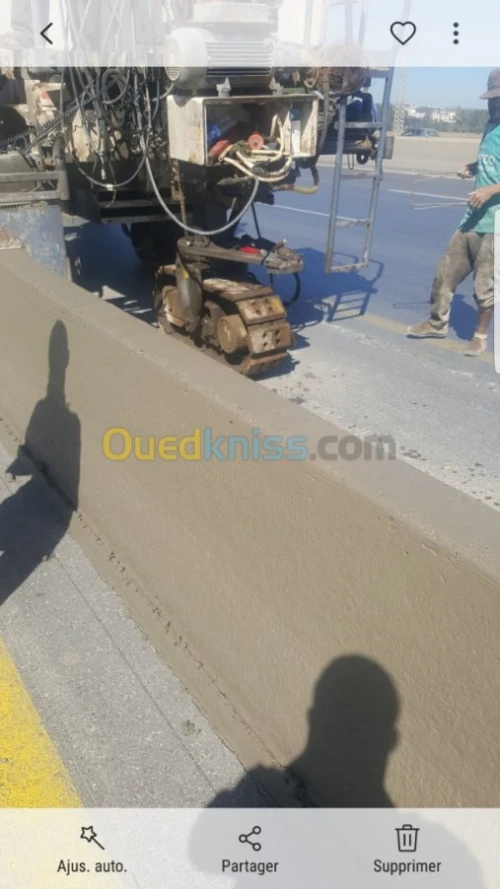 Location de machine glisier en beton