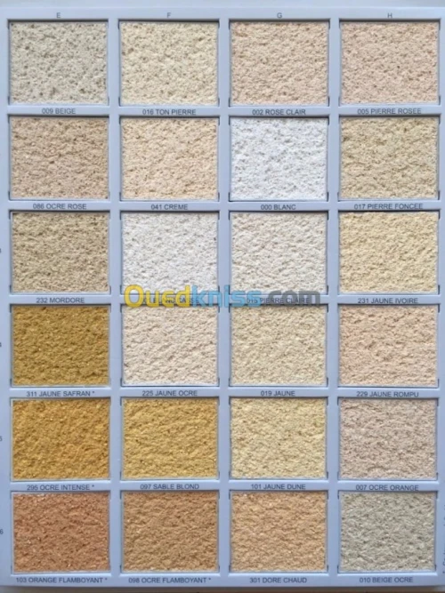 Monocouche pasta platre projeté 