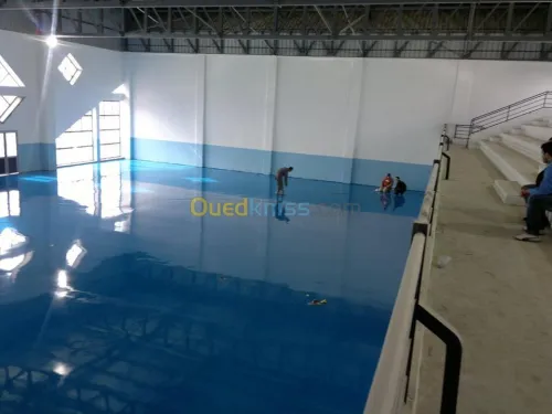 Revêtement de sol en epoxy 