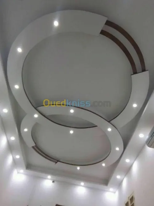 placo platre decoration ba 13 &  pvc 