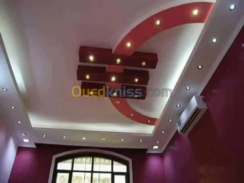 placo platre decoration ba 13 &  pvc 