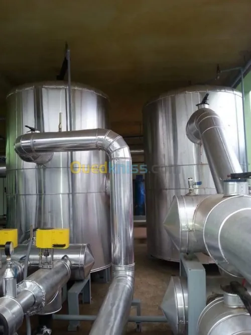 calorifuge et l'isolation industrielle