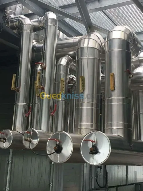 calorifuge et l'isolation industrielle