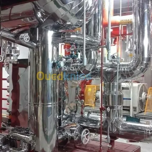 calorifuge et l'isolation industrielle
