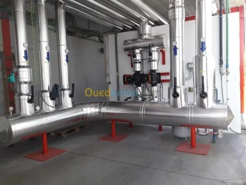 calorifuge et l'isolation industrielle