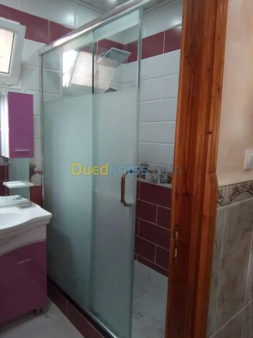 Cabine de douche en verre 