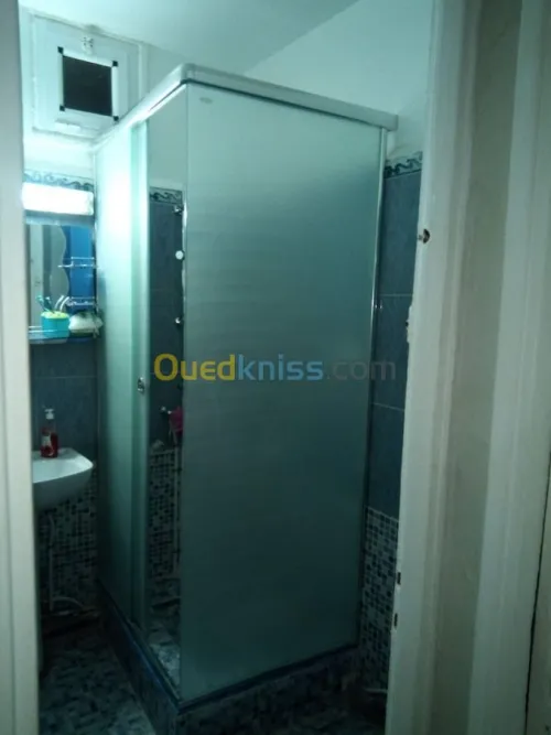 Cabine de douche en verre 