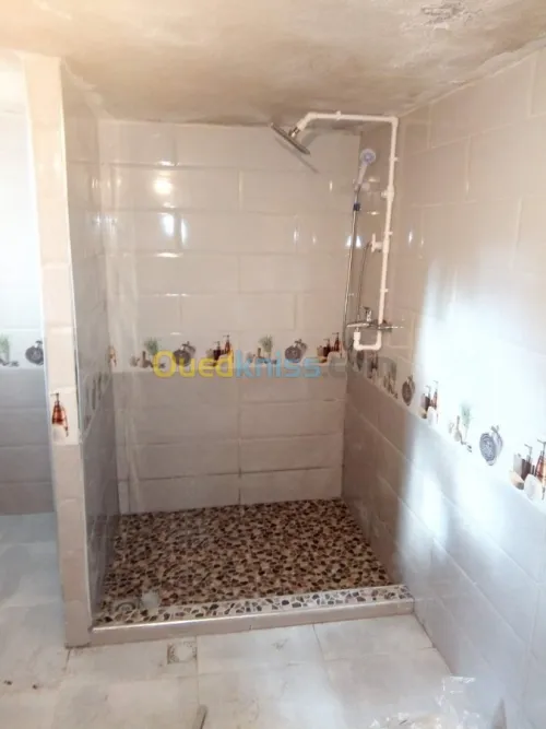 Cabine de douche en verre 