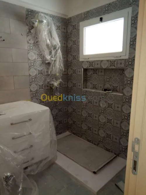 Cabine de douche en verre 