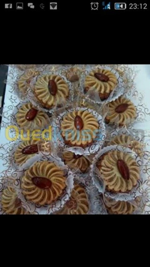 Gateaux orientals et gateaux secs