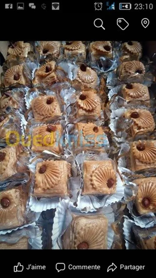 Gateaux orientals et gateaux secs