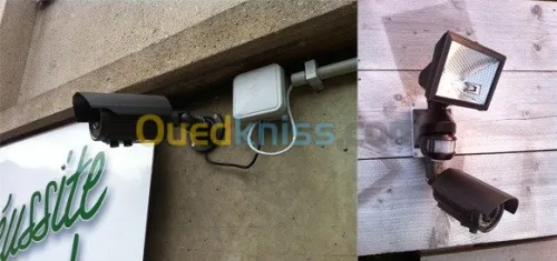 Installation caméra de surveillance 