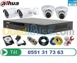Installation caméra de surveillance 