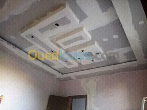 Placo plâtre et électricité