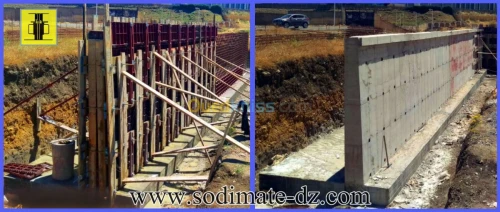 Coffrage métallique homologué