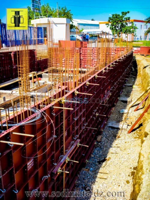 Coffrage métallique homologué