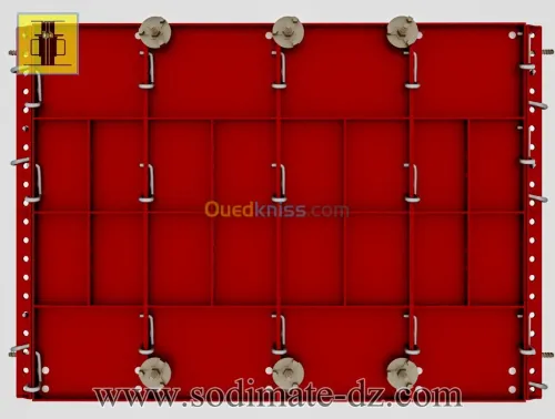 Coffrage métallique homologué