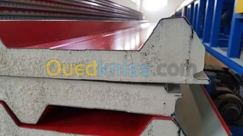 fabrication des panneaux sandwichs 