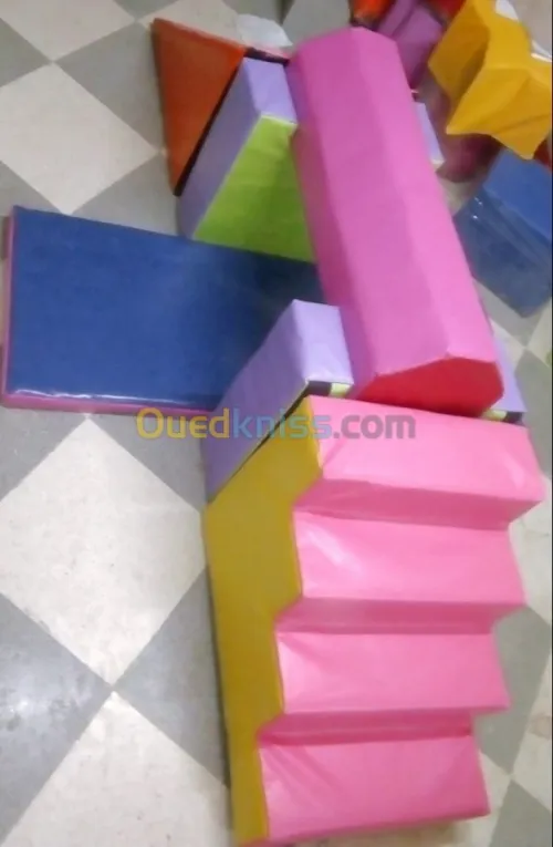 Modules en mousse motricité crèches 