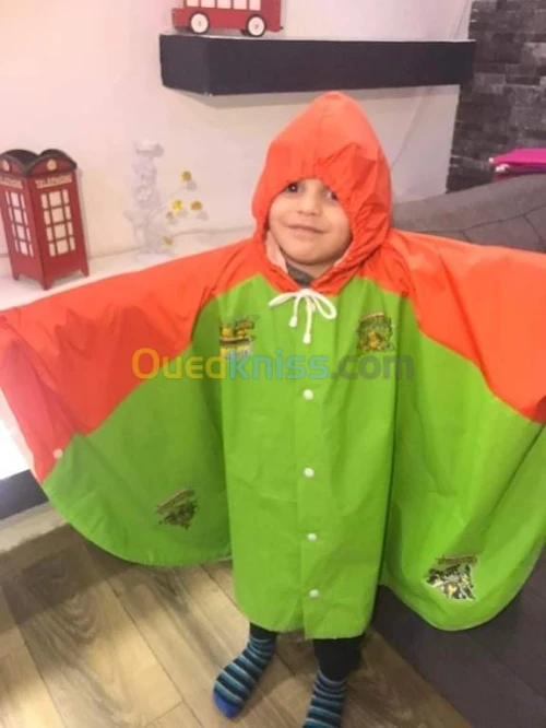 poncho de pluie pour enfant