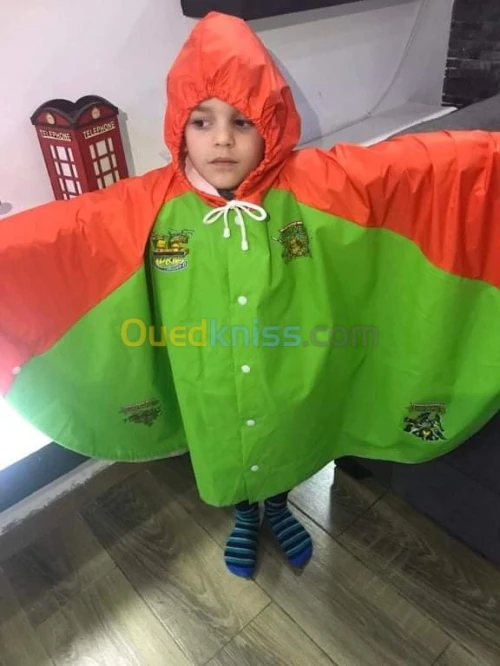 poncho de pluie pour enfant
