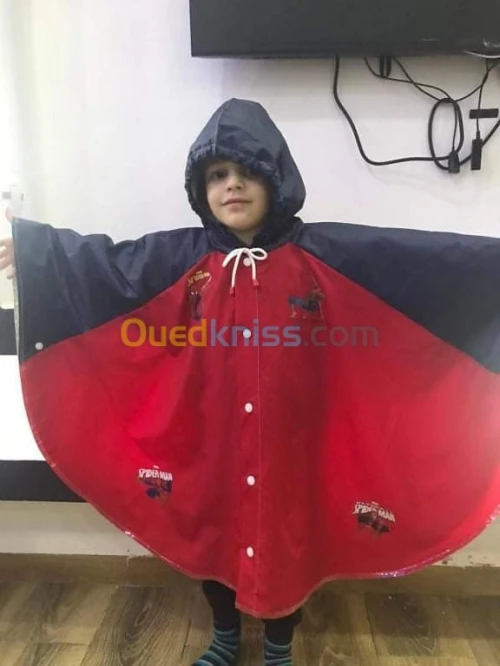 poncho de pluie pour enfant