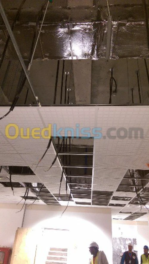 monocouche plâtre projeté placoplatre 