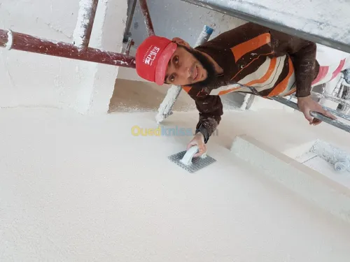 Revêtement  de façade  monocouche 