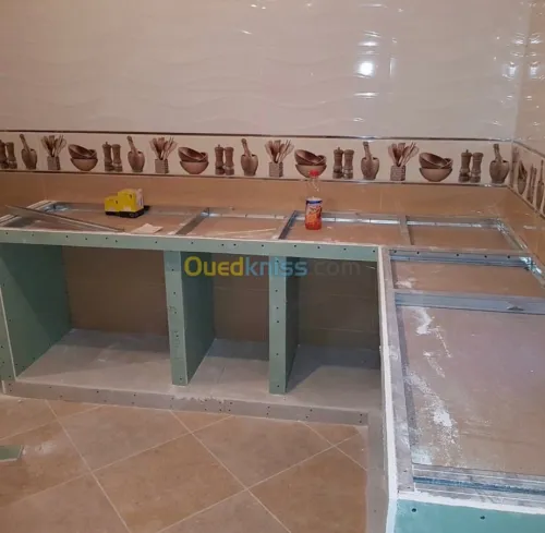 Placo plâtre 