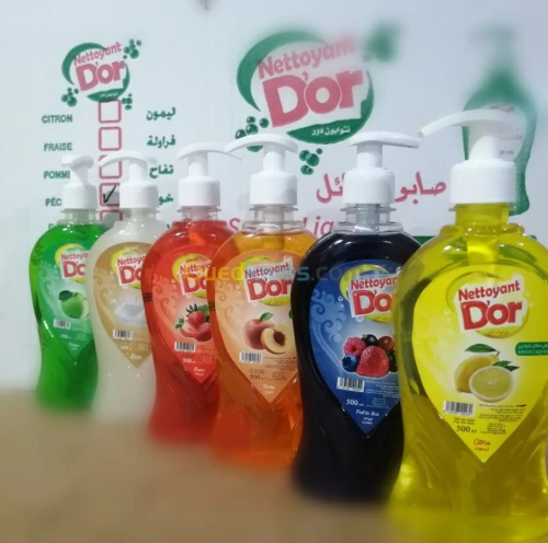 Production des produits détergents
